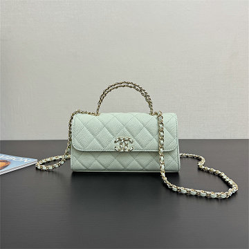 商品細詳を見る:シャネル CHANEL GH-CH99194QG 2025年新作 ミニケリー チェーンポーチ ショルダーバッグ トートバッグ キャビアスキン