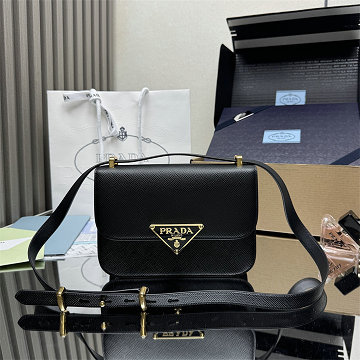 プラダ PRADA GH-PD1BD320SBK 2025年新作 フラップバッグ ショルダーバッグ レディース