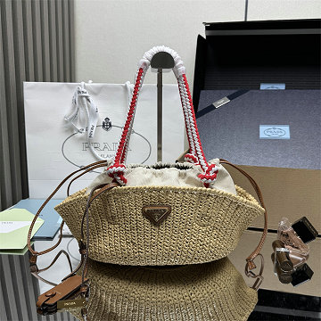 プラダ PRADA GH-PD1BA463XS 2025年新作 スモール クロシェ バッグ トートバッグ バケットバッグ ショルダーバッグ