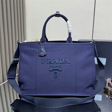 商品名称：プラダ PRADA GH-PD2VG131BLS 2025年新作 トートバッグ ハンドバッグ キャンパス