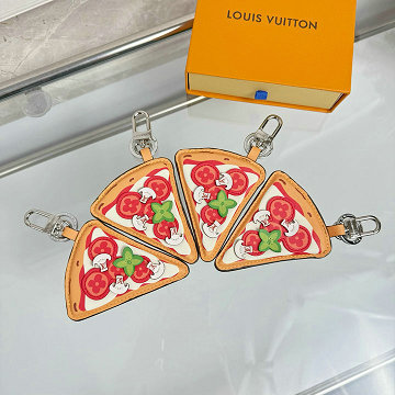 商品細詳を見る:ルイヴィトン LOUISVUITTON 057-M022192025年新作 LV ピザ バッグチャーム キーホルダー キーリング アクセサリー