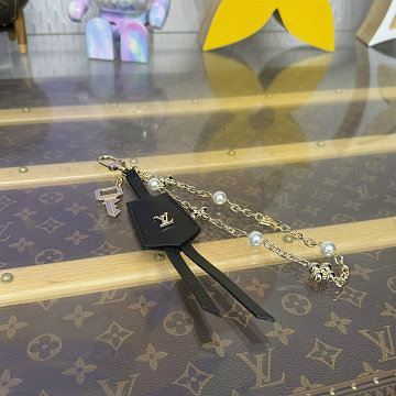 商品細詳を見る:ルイヴィトン LOUISVUITTON 057--M02957 2025年新作 バッグチャーム ミッドナイト パール スタッキング キーホルダー キーリング