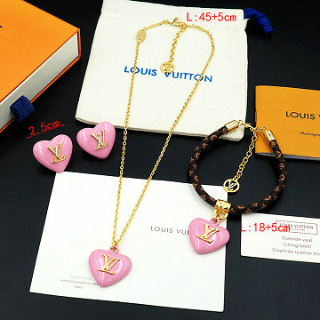 商品細詳を見る:ルイヴィトン LOUISVUITTON 057-M4355Z 2025年新作 ハート ピアス イヤリング ブレスレット ネックレス ジュエリー
