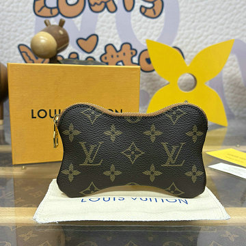ルイヴィトン LOUISVUITTON 057-M12616  2025年新作 ボーン キーケース キーホルダー 小銭入れ コインケース モノグラムキャンパス