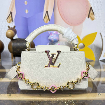 商品細詳を見る:ルイヴィトン LOUISVUITTON 057-M14393 2025年新作 カプシーヌ EW MINI ハンドバッグ ショルダーバッグ チェーンポーチ