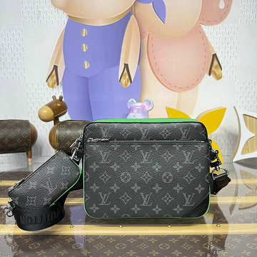 商品名称：ルイヴィトン LOUISVUITTON057-M26052  2025年新作 トリオ メッセンジャーバッグ ショルダーバッグ メンズ モノグラム エクリプス キャンバス