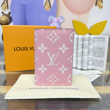 ルイヴィトン LOUISVUITTON 057-M26072F 2025年新作 カードケース オーガナイザー ドゥ ポッシュ 二つ折り短財布 カーフレザー