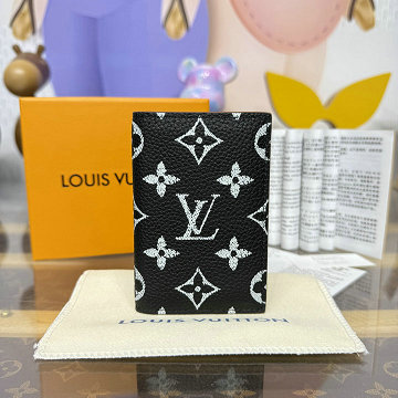 商品名称：ルイヴィトン LOUISVUITTON 057-M26072H 2025年新作 カードケース オーガナイザー ドゥ ポッシュ 二つ折り短財布 カーフレザー