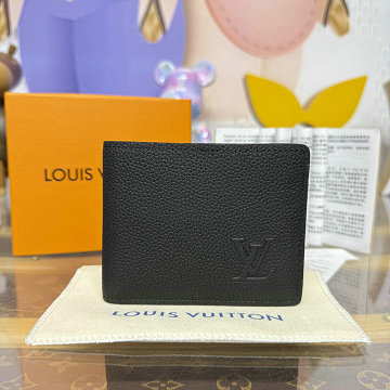 商品名称：ルイヴィトン LOUISVUITTON 057-M25945  2025年新作 ポルトフォイユ ミュルティプル 二つ折り短財布 ショートウォレット ワクシーカーフレザー