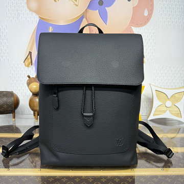 ルイヴィトン LOUISVUITTON 057-M15262 2025年新作 ファストライン バックパック メンズ リュックサック ワクシーカーフレザー