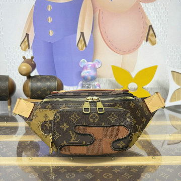 ルイヴィトン LOUISVUITTON 057-M15271 2025年新作 ラッシュ バムバッグ ウェストバッグ ショルダーバッグ モノグラム ランドスケープ