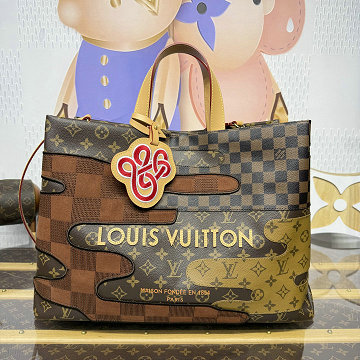 商品名称：ルイヴィトン LOUISVUITTON 057-M15274 2025年新作 ショッパー トートバッグ MM ショルダーバッグ モノグラム ランドスケープ キャンバス