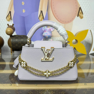 商品名称：ルイヴィトン LOUISVUITTON 057-M25476 2025年新作 カプシーヌ EW MINI ハンドバッグ ショルダーバッグ レディース