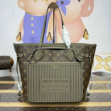 ルイヴィトン LOUISVUITTON 057-M25664 2025年新作 リバーシブル ネヴァーフル インサイドアウト MM トートバッグ ショルダーバッグ