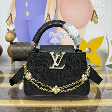商品細詳を見る:ルイヴィトン LOUISVUITTON 057-M25903 2025年新作 カプシーヌ MINI ハンドバッグ ショルダーバッグ チェーンポーチ
