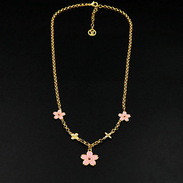 商品名称：ルイヴィトン LOUISVUITTON 057-XLLV25007 2025年新作 LV X TM ネックレス チェリーブロッサム ジュエリー