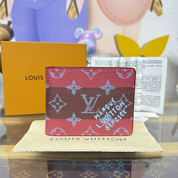 商品名称：ルイヴィトン LOUISVUITTON 057-M26537 2025年新作 ポルトフォイユ スレンダー 二つ折り短財布 カード入れ モノグラム ヘリテージ