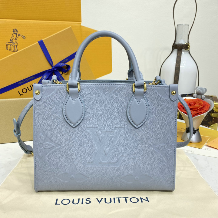 商品名称：ルイヴィトン LOUISVUITTON 057-M46840 2025年新作 オンザゴー PM トートバッグ ショルダーバッグ カーフレザー