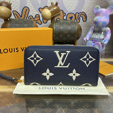 ルイヴィトン LOUISVUITTON 057-M80481L 2025年新作 ジッピーウォレット ファスナー長財布 ロングウォレット モノグラム アンプラント