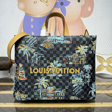 商品名称：ルイヴィトン LOUISVUITTON 057-N00218 2025年新作 ショッパー トートバッグ MM ブリーフケース ショッピングバッグ