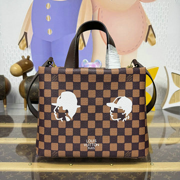 商品名称：ルイヴィトン LOUISVUITTON 057-N40810 2025年新作 ショッパー トートバッグ MINI ハンドバッグ ショルダーバッグ ダミエ フレンドシップ