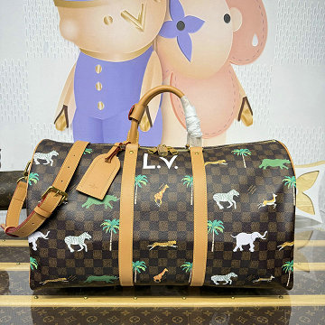 商品名称：ルイヴィトン LOUISVUITTON 057-N41416 2025年新作 キーポル バンドリエール 50 トラベルバッグ ダッフルバッグ 旅行かばん