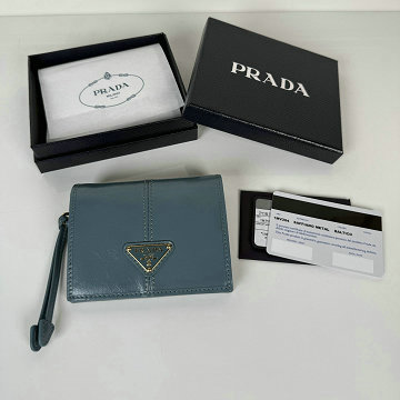 商品名称：プラダ PRADA GH-PD1M0204LJLS　2025年新作 2つ折り短財布 カード入れ 小銭入れ 札入れ ショートウォレット