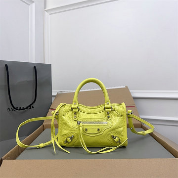 商品名称：バレンシアガ BALENCIAGA 99-BA085332YYL 2025年新作 LE CITY ナノ トートバッグ ハンドバッグ ショルダーバッグ レディース