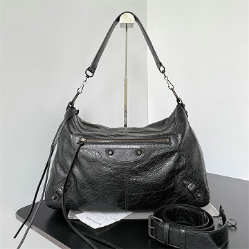 商品名称：バレンシアガ BALENCIAGA 99-BA846188DBK  2025年新作 LE CITY Moto ホーボーバッグ ショルダーバッグ レディース