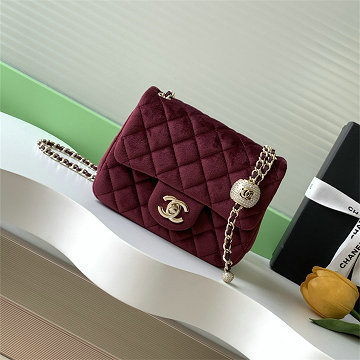 商品名称：シャネル CHANEL 99-CH1786RZH 2025新作 ミニ フラップバッグ チェーンポーチ ショルダーバッグ レディース スエード