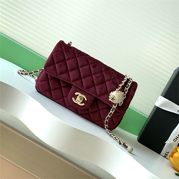 商品名称：シャネル CHANEL 99-CH1787RJH 2025新作 ミニ フラップバッグ チェーンポーチ ショルダーバッグ レディース スエード