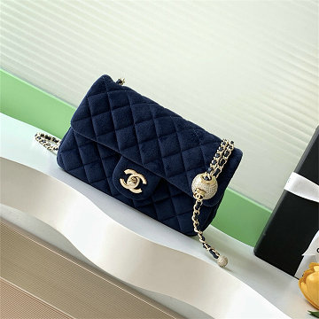 シャネル CHANEL 99-CH1787RSL 2025新作 ミニ フラップバッグ チェーンポーチ ショルダーバッグ レディース スエード