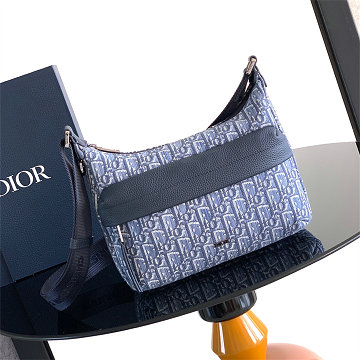 クリスチャンディオール CHRISTIAN DIOR 99-CD1380BQL 2025年新作 Rider スモール ソフトショルダーバッグ メンズ オブリーク