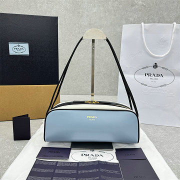 商品細詳を見る:プラダ PRADA 99-PD6855QL 2025年新作 ボウリングバッグ ショルダーバッグ ハンドバッグ