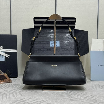 プラダ PRADA 99-PD1BC262SPBK 2025年新作 アンシェネ ミディアム バッグ チェーンポーチ ショルダーバッグ レザー
