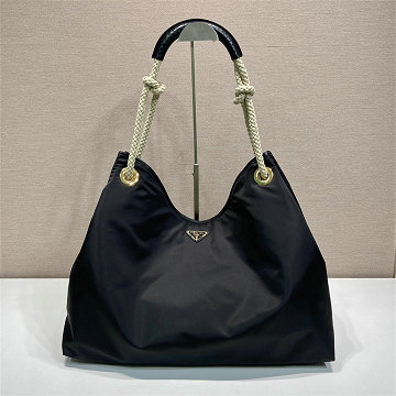 プラダ PRADA 99-PD1BC244BK 2025年新作 ラージ トートバッグ ショッピングバッグ ハンドバッグ リサイクルナイロン