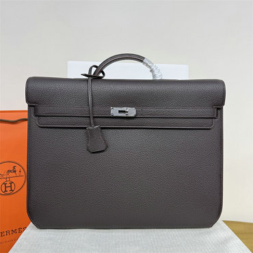 商品名称：エルメス HERMES 063-HKDE36TGQWM 2025新作 ケリー サック ア デペッシュ 36 ブリーフケース トートバッグ ハンドバッグ ビジネスバッグ