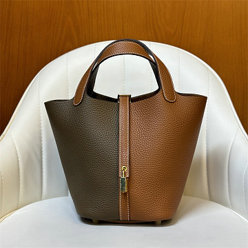 商品名称：エルメス HERMES 063-HPT18LJHZ 2025新作 ピコタン18 PM ハンドバッグ トートバッグ TCレザー