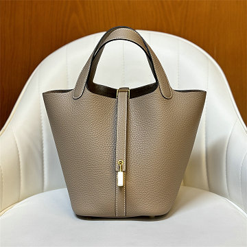 エルメス HERMES 063-HPT18TCJBH 2025新作 ピコタン18 PM ハンドバッグ トートバッグ TCレザー