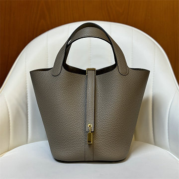 エルメス HERMES 063-HPT18TCQJLH 2025新作 ピコタン18 PM ハンドバッグ トートバッグ TCレザー