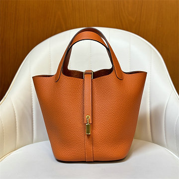 エルメス HERMES 063-HPT18TCQJCS 2025新作 ピコタン18 PM ハンドバッグ トートバッグ TCレザー