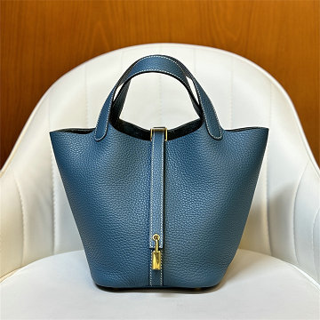 商品名称：エルメス HERMES 063-HPT18TCQJNL 2025新作 ピコタン18 PM ハンドバッグ トートバッグ TCレザー