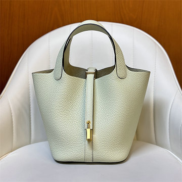 商品名称：エルメス HERMES 063-HPT18TCQJQG 2025新作 ピコタン18 PM ハンドバッグ トートバッグ TCレザー