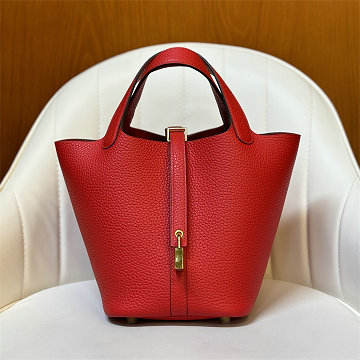 エルメス HERMES 063-HPT18TCQJXR 2025新作 ピコタン18 PM ハンドバッグ トートバッグ TCレザー