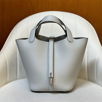 商品名称：エルメス HERMES 063-HPT18TCQYBL 2025新作 ピコタン18 PM ハンドバッグ トートバッグ TCレザー