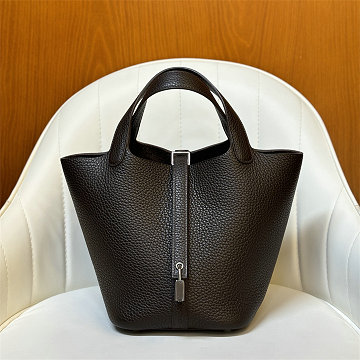 商品名称：エルメス HERMES 063-HPT18TCQYEM 2025新作 ピコタン18 PM ハンドバッグ トートバッグ TCレザー