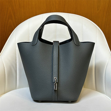 エルメス HERMES 063-HPT18TCQYJL  2025新作 ピコタン18 PM ハンドバッグ トートバッグ TCレザー