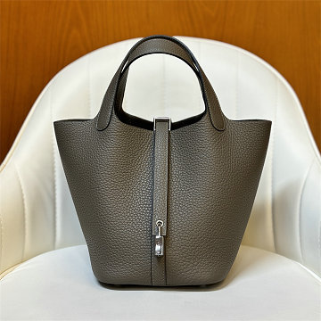 商品名称：エルメス HERMES 063-HPT18TCQYXH 2025新作 ピコタン18 PM ハンドバッグ トートバッグ TCレザー