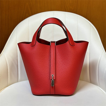 商品名称：エルメス HERMES 063-HPT18TCQYXR 2025新作 ピコタン18 PM ハンドバッグ トートバッグ TCレザー