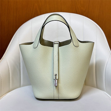 商品名称：エルメス HERMES 063-HPT18TCQYQG 2025新作 ピコタン18 PM ハンドバッグ トートバッグ TCレザー
